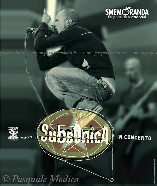 SUBSONICA by Pasquale Modica - Manifesto, SUBSONICA Manifes…, pasquale  modica